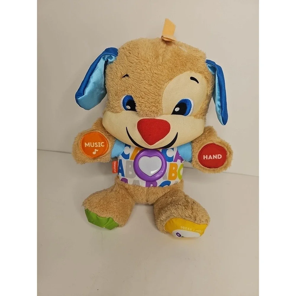 Fisher Price Laugh & Learn Puppy Interactive Musical Plush ABC Toy 11